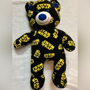 Star Wars‎ Black and Yellow Teddy Bear Build a Bear
